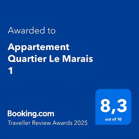 Appartement Quartier Le Marais 1 Free Netflix Paris Bagian luar foto