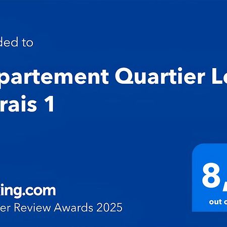 Appartement Quartier Le Marais 1 Free Netflix Paris Bagian luar foto